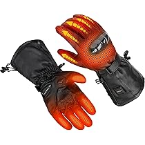 Amazon.co.jp: MIDIAN 電熱手袋 オートバイ電熱グローブバイク電熱